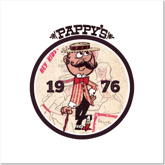 Pappy's Family Restaurant Baltimore Laurel Retro 70s 80s Wall Art by Joaddo